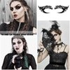 10 Packs Face Eye Tattoos Eyeshadow Makeup Temporary Tattoo Stickers Lace Eyeliner Eye Shadow Transfer Tattoos for Halloween Christmas Stage Masquerade Carnival Party