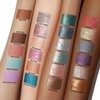 Oulac Liquid Glitter Eyeshadow Liquid Eyeshadow Green Eyeshadow Liquid Eyeliner Sparkle Glitter Eye Make up| Glitter Finish Smooth Shimmer Eyeshadow| Vegan& Cruelty-Free, 5.4g (19)