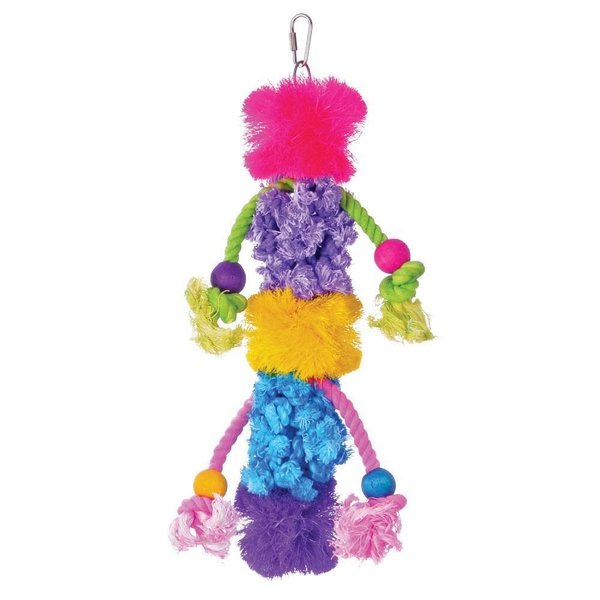 Prevue Pet Products BPV62662 Calypso Creations Bird Toy, Wild-n-Wooly