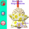 Bonka Bird Toys 1925S Smiley Cup Cake Foraging Parrot cage Cockatiel African Grey