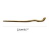 Hair Sticks for Buns 9.0" Ebony Hair Chopsticks for Women Long Hair Simply Wooden Hair Pin sticks (2-Sandalwood 8.7")