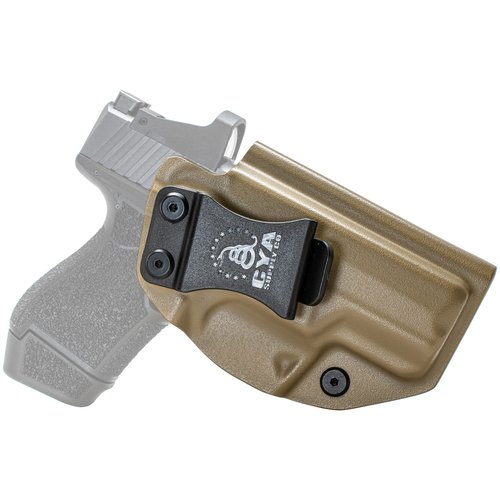 CYA Supply Co. Base Optics Ready (Flat Dark Earth) Inside Waistband Holster IWB Veteran Owned Company Fits Kimber R7 MAKO