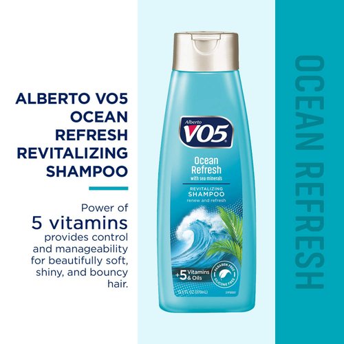 VO5 Ocean Refresh Herbal Shampoo - Size 12.5oz