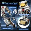 Space Astronaut Building Sets, HBUDS Space Toys Building Blocks Stem Kit, Cool Astronaut Toy Room Decor with Display Stand, Birthday Ideas for Boys Girls Adults Kids 8-14 and Up
