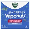 Vicks Children's VapoRub, Topical Cough Suppressant and Analgesic, Relieves Coughs and Minor Aches and Pains, Clinically Proven, Starts Working in Minutes for Fast Relief, For Children Ages 2+, 1.76oz
