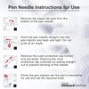 All-in-One UltiGuard Safe Pack Pen Needles and Sharps Container for at-Home Insulin Injections and Safe Needle Disposal, Size: Mini 5mm (3/16”) x 31G, 100 Count