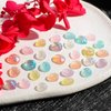 MEILINDS Resin Seashell Nail Charms Iridescent Mermaid 3D Shell Nail Charms Summer Ocean Theme Nail Charms Shine Shell Nail Art Designs DIY Manicure Decoration