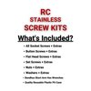 RCScrewZ Stainless Steel Screw Kit for Traxxas Unlimited Desert Racer. Replacement for RC Car Rusted and Stripped Screws, Quality Upgrade, Assembled in USA. 380+ piece for Traxxas Kit 85076-4 -tra086