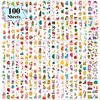 Partywind 100 Sheets (1150 Styles) Temporary Tattoos for Kids Goodie Bag Stuffers, Fake Tattoo Stickers for Boys and Girls Party Favors Supplies, Cute Birthday Prizes for Kids