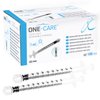 MediVena ONE-CARE 1ml Luer-Lock Syringes, Sterile, Low Dead Space, 100/bx Blister-Packed Syringes 1cc
