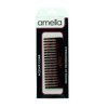 Amelia Beauty Cellulose Acetate 6in Rake Detangling Comb, Handmade, Smooth Edges, Eco-Friendly Plant Based Material, Course Teeth - Tortoise Shell Color