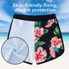 ADUKIDE Size 11 12 Kids Girl Rash Guard Swimsuit 2 Piece Tankini Set Flower Short Sleeve Bathing Suit with Shorts UV Protection