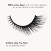 SOOWISH Cat Eye Wispy Lashes – Natural Fluffy Fake Eyelashes, Faux Mink Fox Eye Style False Lashes - 10 Pairs