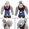 Maikerry 12" PVZ Gargantuar Zombies Plush Toys Stuffed Soft Doll Muscle Zombies