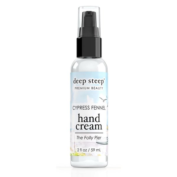 Deep Steep Hand Cream, 2 oz (Cypress Fennel- The Folly Pier)