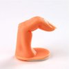 Practice Finger Nail Art Practice Finger Plastic Fake Fingers with Nails for Hand Nail Art Training Display Decoration Tools (10 Pcs)