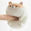 sofipal Shiba Inu Dog Plush Pillow Corgi Shiba Inu Stuffed Animal Toy Soft Shiba Inu Plushie Hugging Pillow Toy Gifts for Valentine,Christmas (Brown, 19.6 inch)