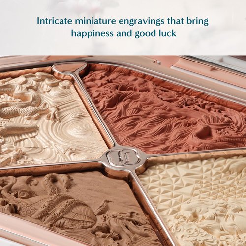 FLORASIS Eastern Beasts Sculpting Makeup Palette (Ode to Embroidery) (02 Eastern Beast, 1 Count)