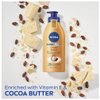 NIVEA NIVEA Cocoa Butter Body Lotion with Deep Nourishing Serum, 20 Fl Oz