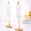10Pcs Doll Clothes Form Dress Doll Stand Doll Display Holder Action Figure Stand Mannequin Model Stand Accessories for Doll Dresses Dollhouse