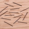 100pcs Hair Bobby Pins Black Metal Hair Pins Kit Hair Clips Secure Hold Bobby Pin Clips Accessories for Women Girls and Hairdressing Salon
