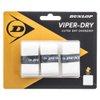 Dunlop Sports ViperDry Ultra Dry Tennis Overgrip, 3-Pack, White V12