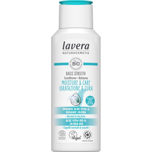 Lavera Basis Sensitiv Moisture & Care Organic Moisturizing Conditioner, 200ml