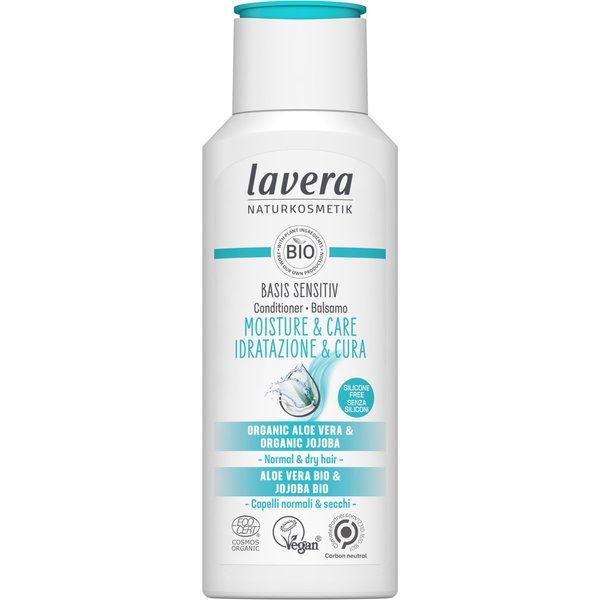 Lavera Basis Sensitiv Moisture & Care Organic Moisturizing Conditioner, 200ml