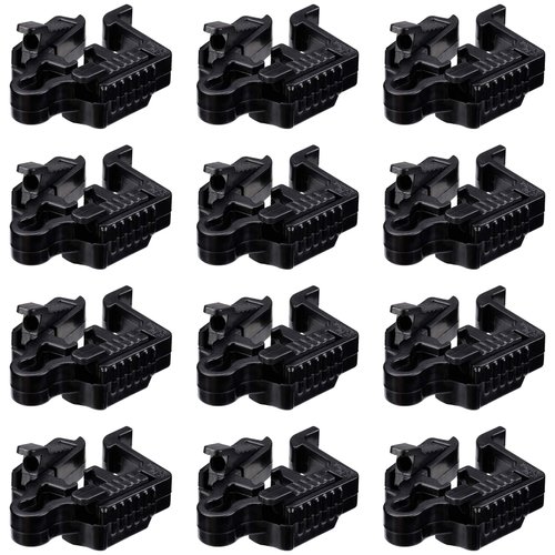 LEONLITE 12-Pack Low Voltage Landscape Wire Connector, Outdoor Light Cable Connectors for Pathway Lights/In-ground Lighting/Spotlight, UL Listed, 12-18 Gauge