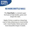 Steel Nails Hardener with Keratin, Calcium and Garlic