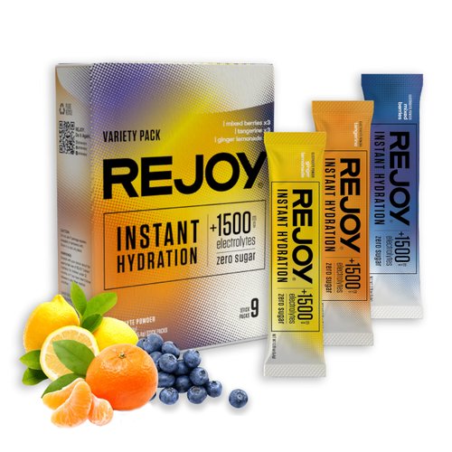 Rejoy – Electrolyte Powder Packets, 9 Sticks – Hydration Drink Mix Supplement – Sugar Free, Keto ...
