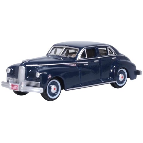 1942 Clipper Touring Sedan Packard Blue 1/87 (HO) Scale Diecast Model Car 87PC42001