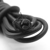 Baiann 3/16 Inch Elastic Cord Shock Marine Grade Black 30FT Bungee Stretch for DIY Projects, Tie Downs - UV and Weather Resistant Elastic Cord, Long-Lasting Stretch Round Elastic String