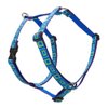 LupinePet Originals 1" Sea Glass 20-32" Adjustable Roman Dog Harness for Medium Dogs