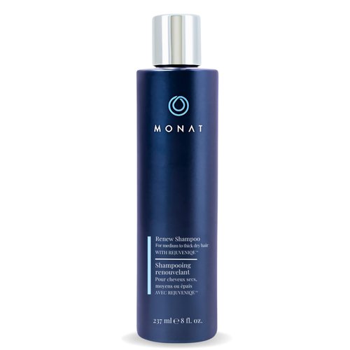 MONAT Renew™ Shampoo Infused with Rejuveniqe® - Moisturizing Shampoo w/Omega Fatty Acids for Medium to Thick Hair. Shine-enhancing, Ultra-hydrating Lather for Dry Hair - Net Wt. 237 ml / 8.0 fl. oz.