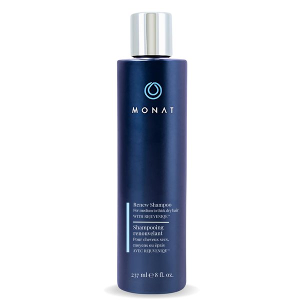 MONAT Renew™ Shampoo Infused with Rejuveniqe® - Moisturizing Shampoo w/Omega Fatty Acids for Medium to Thick Hair. Shine-enhancing, Ultra-hydrating Lather for Dry Hair - Net Wt. 237 ml / 8.0 fl. oz.