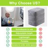 Toddler Airplane Bed, Kids Airplane Seat Extender Travel Bed Kids Airplane Travel Essentials Portable Toddler Bed Baby Portable Plane Bed Foot Rest for Flights