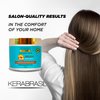 Kerabrasil Argan Oil Hair Mask 500g | Intense Hydration & Repair | Enriched with Vitamin E and Omega 3 | Keratin Infused | Restores and Rejuvenates Damaged Hair | Professional-Grade keratin treatment