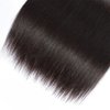 Straight Human Hair Bundles 24 26 28 Inch Premium Black Color Brazilian Virgin Remy Hair Extensions Ideal for Black Women
