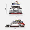 HI-REEKE Buster ECTO-1 Building Kit for Adult, Ghost Speed Champion Car Creator Building Blocks Toy Set Creator-605PCS