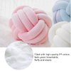Knot Pillow Ball Round Cushion Pillows, Children Room Decoration Plush Toys Calming Stress Relief Toy (Pink,8.5in/22cm)