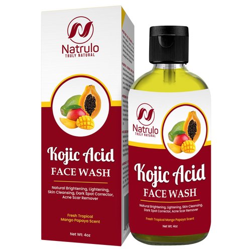 Kojic Acid Face & Body Wash – Natural Kojic Acid Soap for Hyperpigmentation – Skin Brightening Soap to Reduce Acne, Cleanse Scars, & Even Skin Tone – USA Formulated, Suitable for All Skin Types