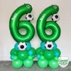 Dark Green 30 Number Balloons, 40 Inch Giant Number 30 Balloons Foil Mylar Helium Dark Green Number Balloons for 30th Birthday Party Supplies Anniversary Event Celebration Decorations