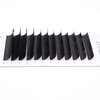 Eyelash Extensions 0.18 D Curl Natural Faux Mink Eyelash Extensions Individual Lashes Extension 11mm Tray Salon Use by EYEMEI