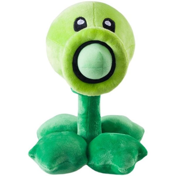 JHESAO 8" Plants and Peashooter Zombies Plush Toys PVZ 1 2 Stuffed Soft Doll Ball Pea Toy New