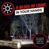 GearLight TAC LED Flashlight Pack - 2 Super Bright, Compact Tactical Flashlights with High Lumens for Outdoor Activity & Emergency Use - Gifts for Men & Women - Desert Tan