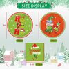 Guass Christmas Party Plates and Napkins Table Decorations - 32 Pack Christmas Paper Plates Party Decorations Dinnerware Set for Xmas Holiday Birthday Baby Shower Party Favors, Serve 16