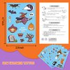 Partywind 10 Sheets Luminous Halloween Temporary Tattoos for Kids, Glow Halloween Decorations Birthday Party Favors Supplies, Halloween Fake Tattoos Goodie Bag Fillers Games Accessories for Party