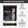 Osmo Rapid Recovery - Whey & Micellar Casein Protein Powder Blend with Carbohydrates & Caffeine, All Natural Ingredients, Enables Muscle Repair & Boosts Glycogen Restoration - Vanilla, 8 Servings