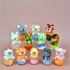 ALITTDRE 12 Mini Animals Building Blocks Sets Building Block Party Favor for Kids Small Zodiac Animals Pets Horse Dog Monkey Tiger Rabbit Dragon STEM Educational Toys for Boys Girls（Dragon）